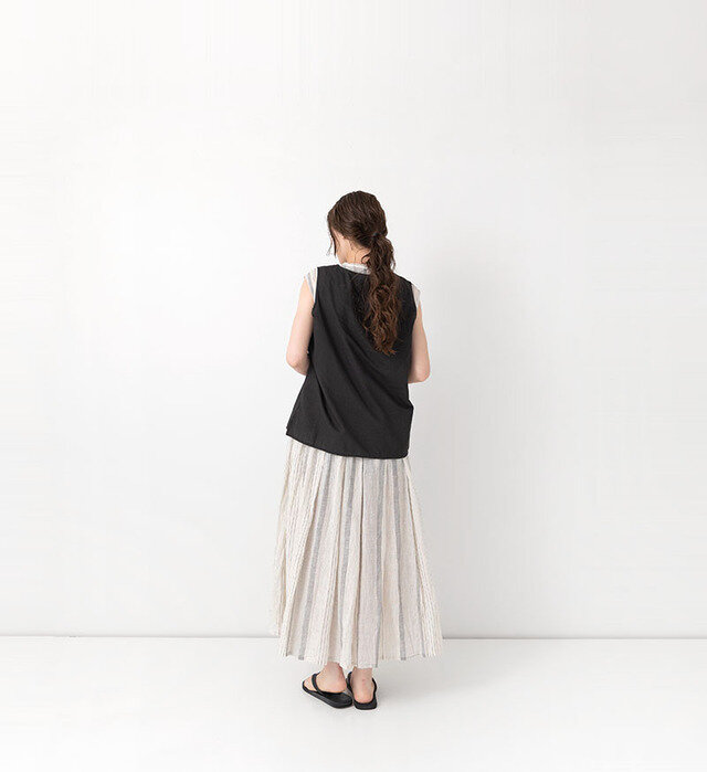 color : SUMI GRAY , model : 162cm