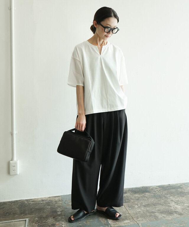 身長:164cm / カラー:11 off white / サイズ:f