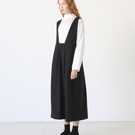 Mochi｜【再予約】jumper tuck skirt [black]