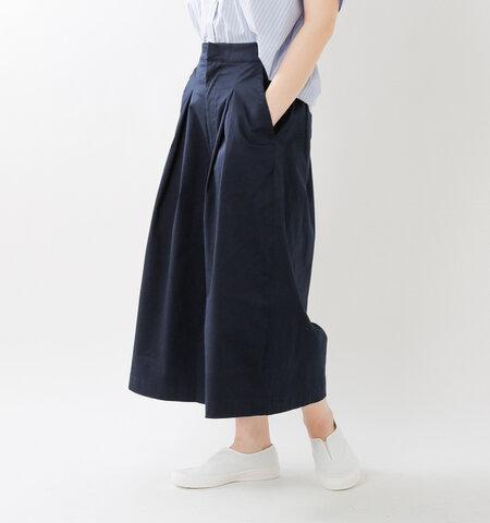 kelen|コットンストレッチ2タックワイドトラウザーパンツ“Sook” lkl19hpt10-ms