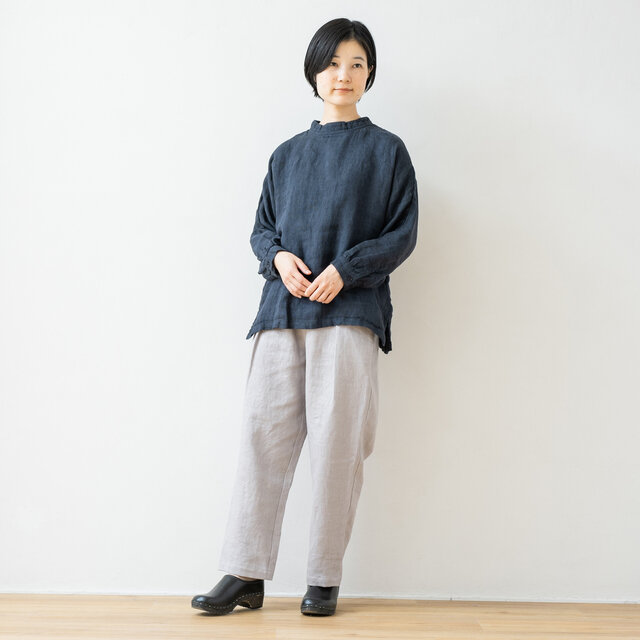 モデル身長 163cm 着用カラー チャコール