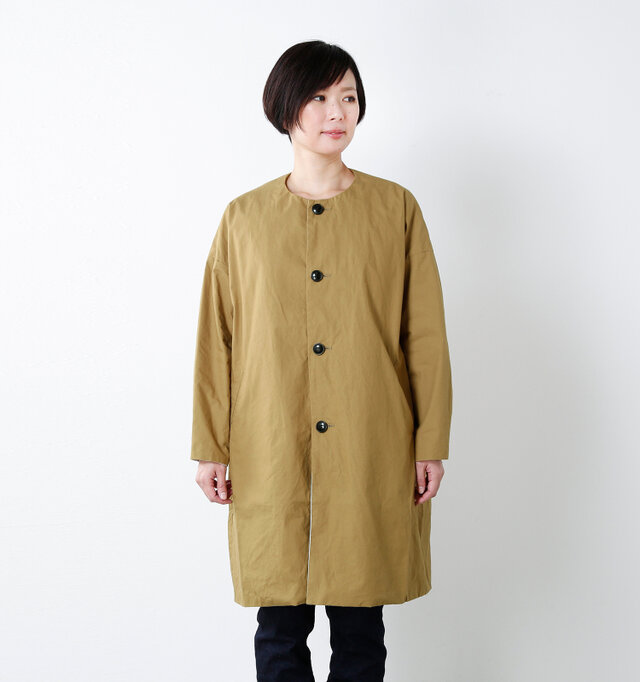 model mayu:158cm / 48kg
color : walnut / size : 0
