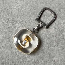 ブルボンキーホルダー リキュールメーカー Suze 1960年代フランス製 ブルボン社 Bourbon(ネコポス配送)