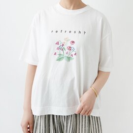 grin|refreshプリントTシャツ | 8267C-004