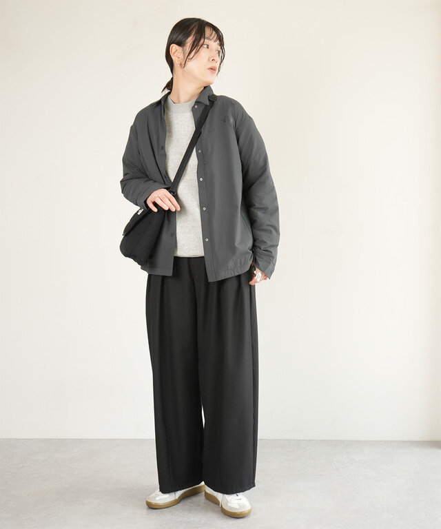 身長:165cm / カラー:AG アスファルトグレー / サイズ:womens L