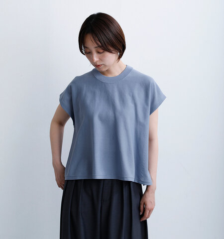 MICA&DEAL|シアーニット フレア ショートプルオーバー Tシャツ 0126208149o