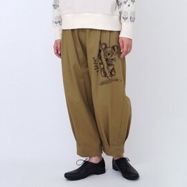 marble SUD|EMB koala コクーンパンツ