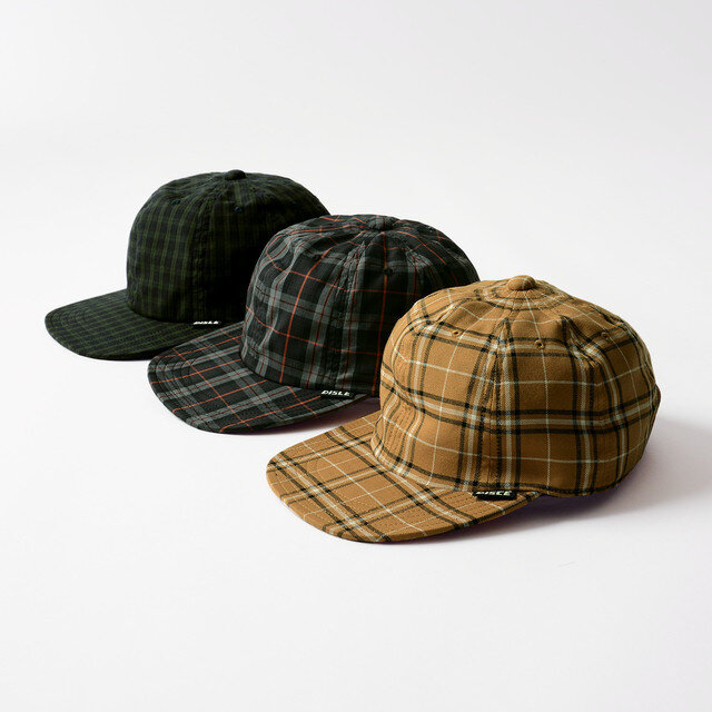 カラーは「beige check(ベージュ チェック)」「green check(グリーン チェック)」「charcoal check(チャコール チェック)」の3色をご用意しました。