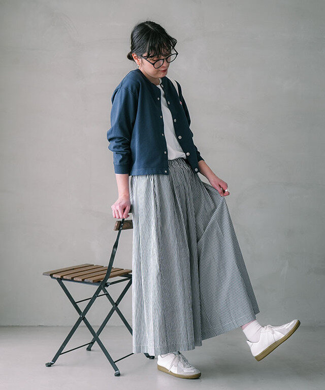 身長:165cm / カラー:270 NAVY BLUE / サイズ:36