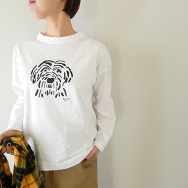grin|おじさん犬長袖プリントTシャツ(8261C927)