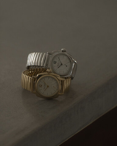 Vague Watch Co.|腕時計 Coussin 12 Extension 1950年代 アンティーク風 クリスマス ギフト プレゼント CO-012-SS-SE CO-012-YG-SE ヴァーグウォッチカンパニー