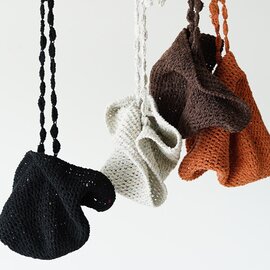 YULA|シルク エアリーハット シルク100% ニット帽 帽子 手編み ユニセックス SILK AIRY HAT YL26-A002 ユラ