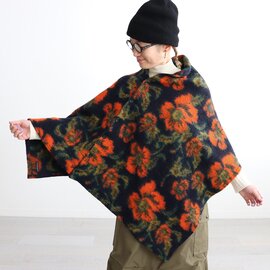 ENGINEERED GARMENTS|Button Shawl(フラワー柄・ボタンショール)