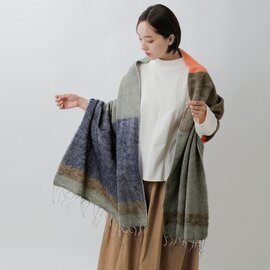 KHATA|パネル カラー マフラー ストール stole-1-4-fn
