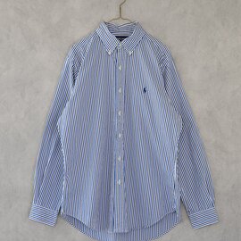 RALPH LAUREN|古着コットン ストライプシャツ130