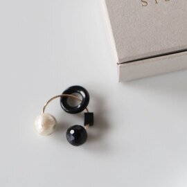 SISI|ear cuff パール 14Kゴールドフィルド イヤーカフ