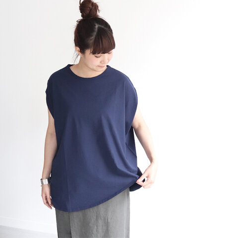 TRAVAIL MANUEL|クール天竺・ラウンドTee