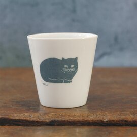 倉敷意匠×トモタケ｜エッグシェル（極薄白磁）のカップとコースター