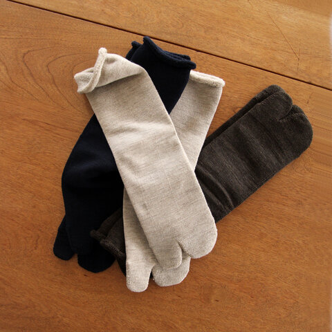 HATSKI｜Tabi Pile Wool Socks HTK-22010