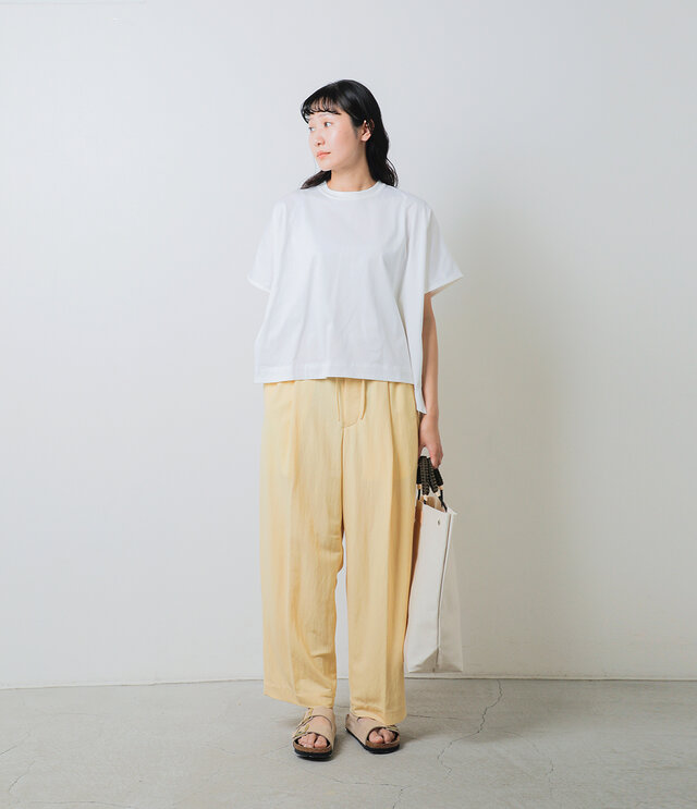 model mayuko:168cm / 55kg
color : yellow / size : 1