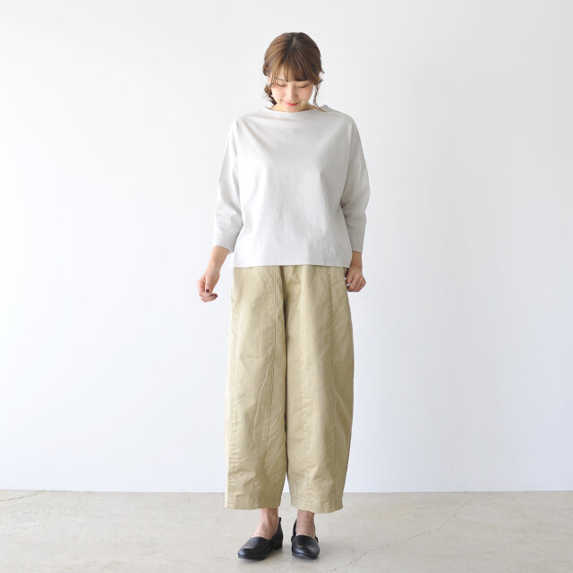 モデル:170cm / 54kg
color : light grey(col.12) / size : 1(free)