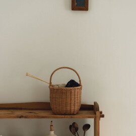 くらすこと|ラタンのバスケット「くらすことの生活道具」