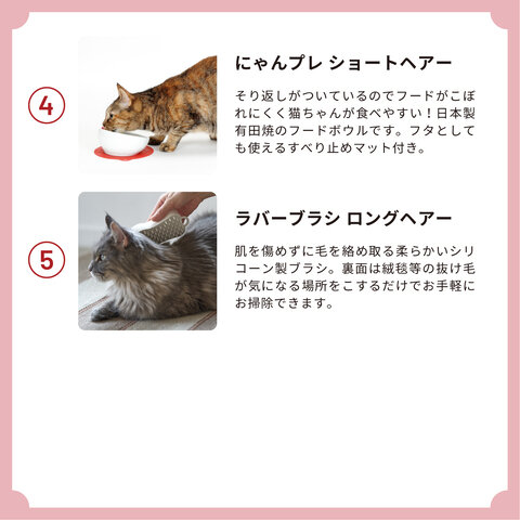 HARIO｜春の新生活 HAPPY BOX CAT ネコちゃんグッズ福袋【ネットショップ限定】
