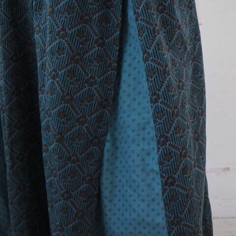 doux bleu｜インドプリントスカート　DB-2416-026