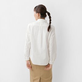 RINEN｜80/2ダウンプルーフ コットン レギュラーカラー シャツ 36000-mn