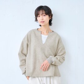 TOKYO BASIC|ニュージーランドウールコットン キーネックプルオーバー