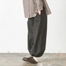 D*g*y|裾ゴムバルーンパンツ ホームスパン D3221