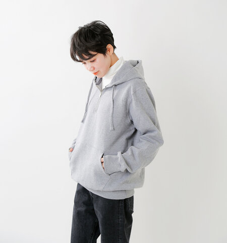 VESTI|ストレッチコットンフードジップパーカー“STRETCH CAPPUCCIO COLLO ZIP” it4230-ms