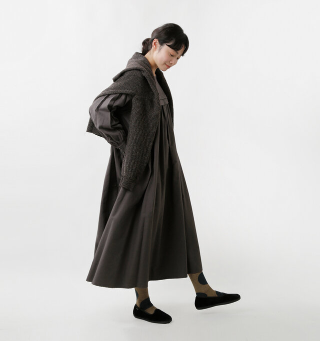 model mariko:162cm / 47kg
color : brown / size : 22.5~24.5cm