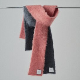 elegancese|Mini Cashimere Fur Stole カシミヤ マフラー ストール