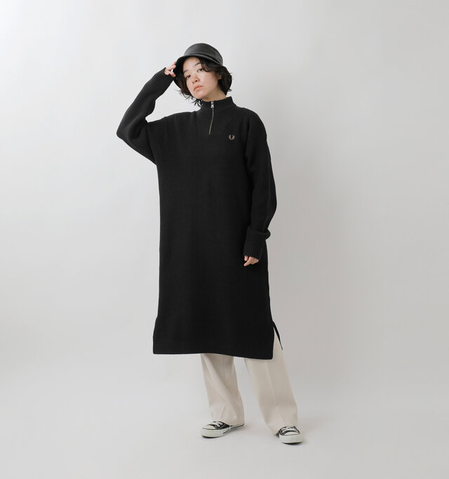 model saku：163cm / 43kg 
color : black / size : 10