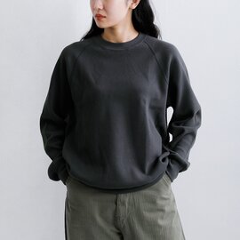Healthknit|コットン サーマル キングラッセル ハニカム ラグラン クルーネック 長袖Tシャツ 52037