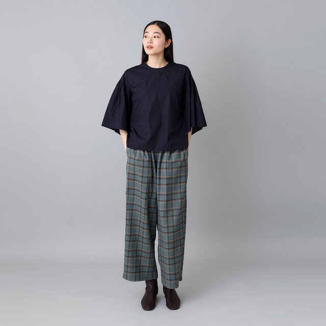 model:168cm color:モスグリーン