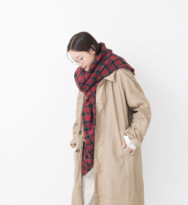 color : RED×GREEN , model : 162cm