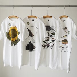 Liberty Graphics|プリントTシャツ 恐竜 ひまわり トラウト 熊 アートT 半袖 ユニセックス 26ss-tee185 929 386 281 リバティーグラフィックス