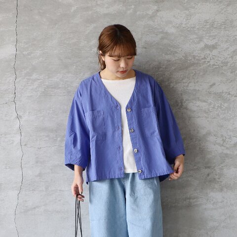 sabbatum|タックスリーブシャツジャケット