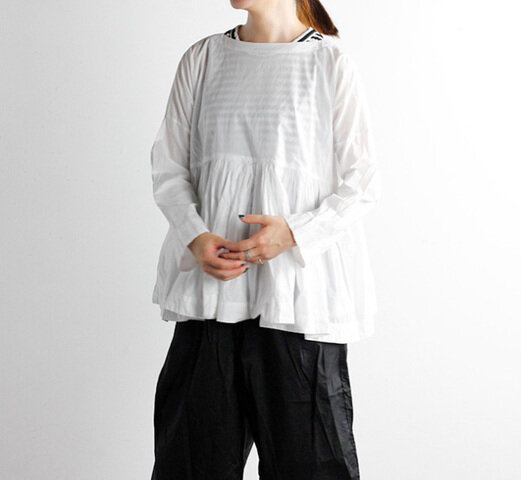 Veritecoeur|Veritecoeur ヴェリテクール ST-141 ギャザーショートチュニック