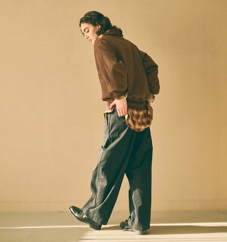 kha:ki|フェードコットンツイル ミリタリー ワイドパンツ TYPE-45 TROUSERS mil26fpt3262