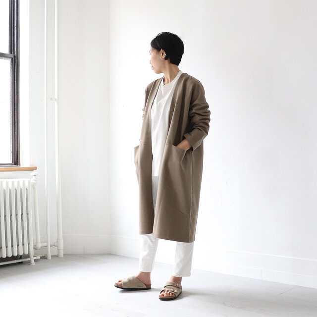 キャメル 着用、モデル身長:160cm