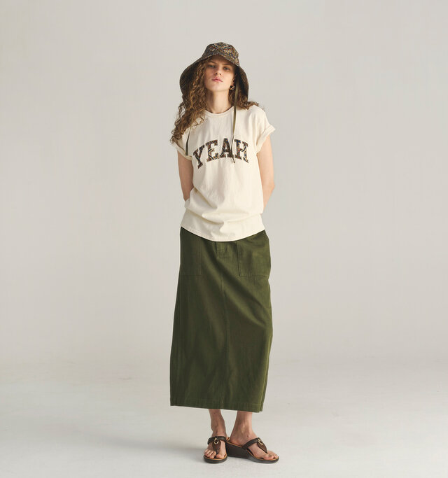 color : ecru / size : 1(F)