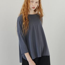 Mochi｜suvin long sleeved t-shirt [charcoal gray]