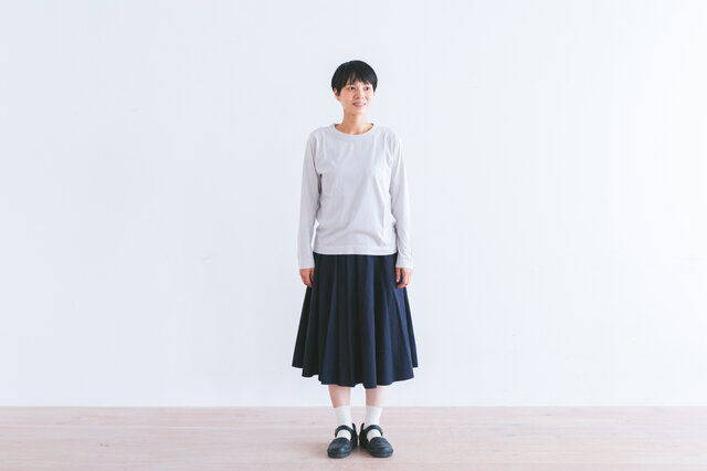 ライトグレー / M 着用、モデル身長:159cm