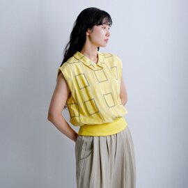 HAVERSACK ATTIRE|ドビーチェック ノースリーブシャツ 622606