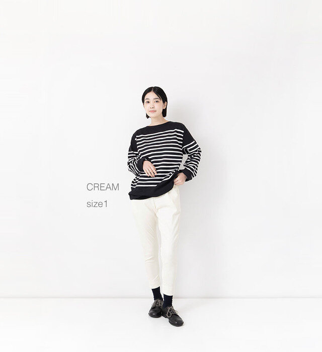 color : CREAM / サイズ1、モデル162cm
