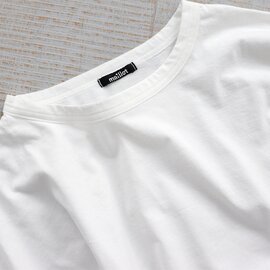 maillot｜【サロ別注】"mature" Cotton Wide Tee ワイド長袖Tシャツ MAC-20273