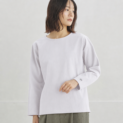 TUTIE.|OE天竺ムジプルオーバー Tシャツ カットソー 長袖シャツ ロンT